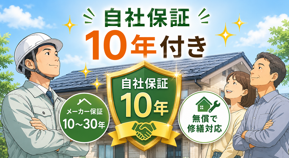 安心10年の自社保険付