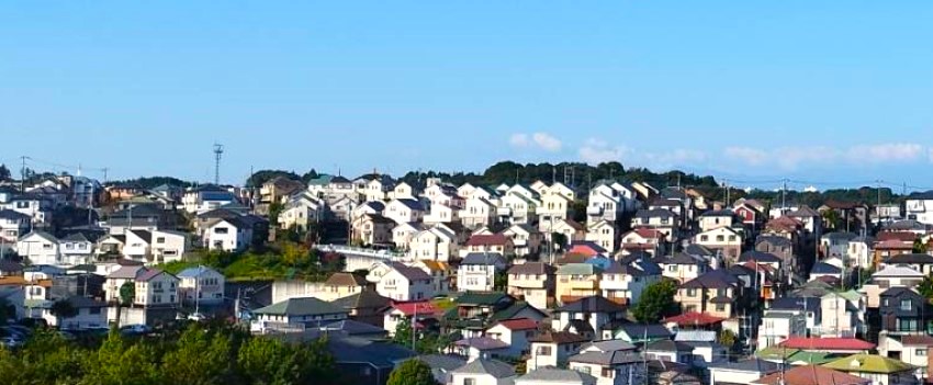 緑区台村町の風景